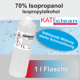 70% Isopropanol (Isopropylalkohol) 1 l katiclean