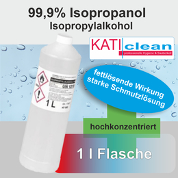 99,9% Isopropanol (Isopropylalkohol) 1l I katiclean