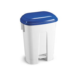 HACCP Mülleimer mit Deckel in blau 60 l