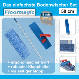 Das einfachste Bodenwischer Set 50 cm I Floormagic