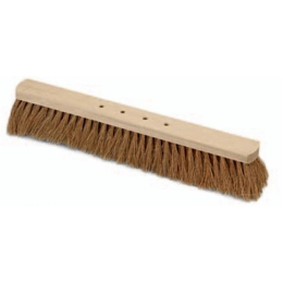 Saalbesen Kokos 80 cm mit Beco 4-Loch System I Floormagic