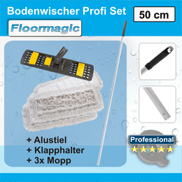 Das leichte Bodenwischer Profi Set 50cm I Floormagic