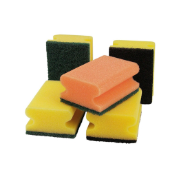 Floormagic 10 Stück Pad Schwamm Vlies extra stark 95...