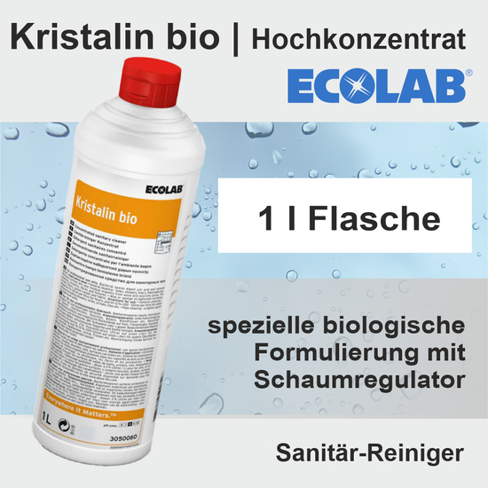 Kristalin Bio I 1l Sanitrrreiniger I Ecolab