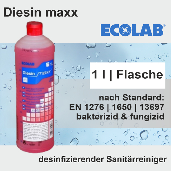 Diesin maxx Desinfizierender Sanitrreiniger I 1l I Ecolab