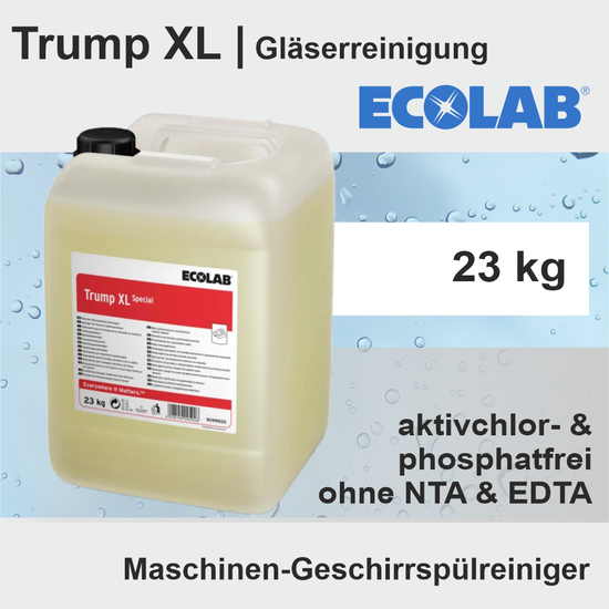 Trump XL Special Maschinenreiniger, flssig I 23kg I Ecolab
