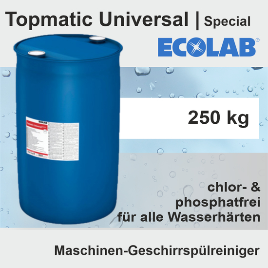 Topmatic Universal Special Splmaschinenreiniger 250kg I Ecolab