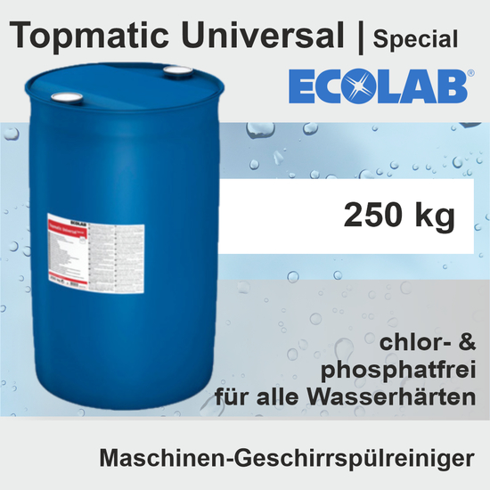 Ecolab Topmatic Universal Special Spülmaschinenreiniger...