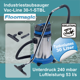 Industriestaubsauger Vac-Line 30-1-STBL I Floormagic