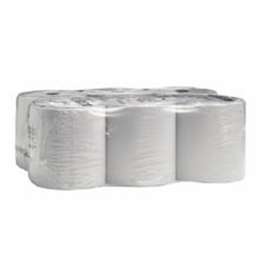 6 Kimberly Hostess Natura weiß 2lg Rollenhandtuch...