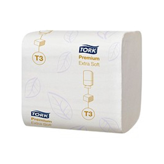Tork T3 Premium Toilettenpapier 2-lg Einzelblatt hochweiß...