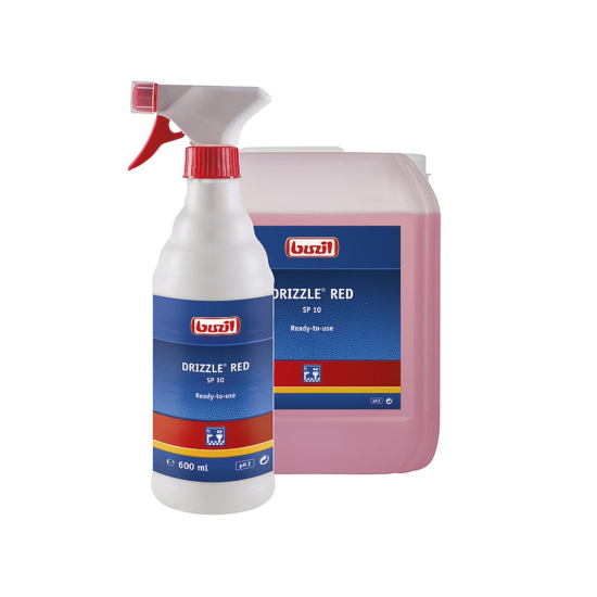 Drizzle red SP 10 - 10 l Sanitär-Unterhaltsreiniger SP10-0010