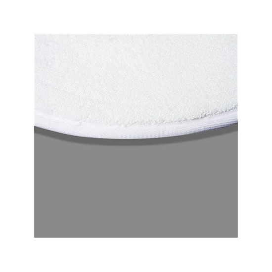 Padscheibe aus Microfaser weiß 432 mm 17"