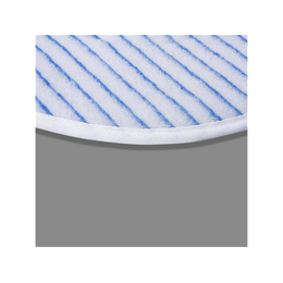 Microfaser Padscheibe in weiß mit blauen Borsten 279mm 11...