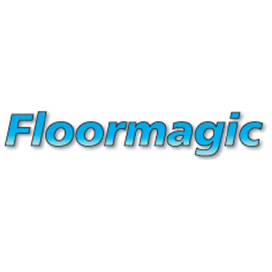 Microfaser Padscheibe in wei� mit blauen Borsten 457mm 18 I Floormagic
