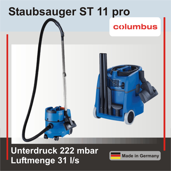 Staubsauger ST 11 pro I Columbus