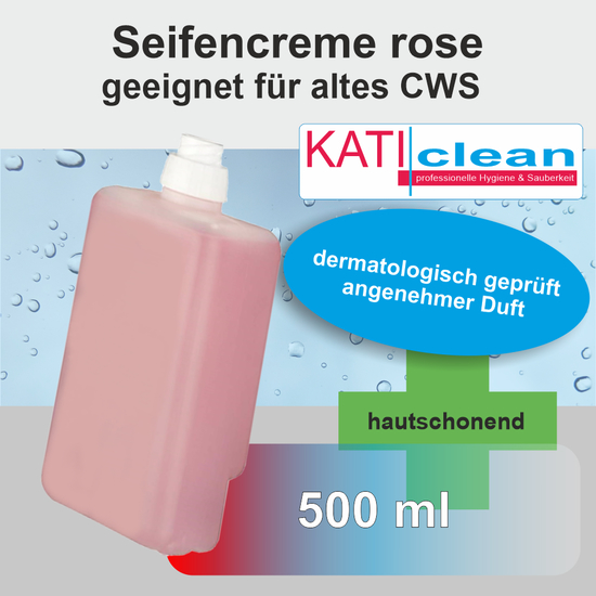 Seifencreme rose 500ml geeignet fr altes CWSI katiclean