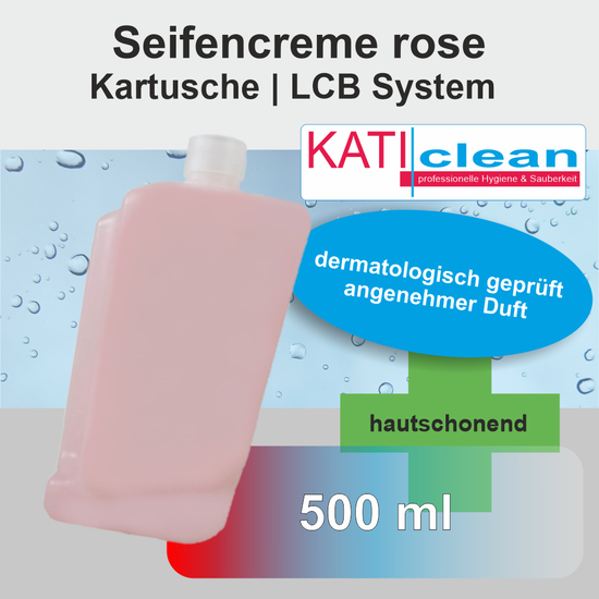 Seifencreme rose 500ml LCB System I katiclean