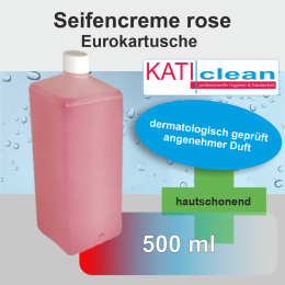 Seifencreme rose 500 ml Eurokartusche