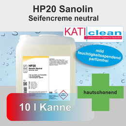 HP20 Sanolin Seifencreme neutral 10l I katiclean