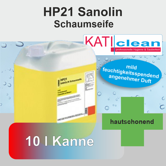 katiclean HP21 Sanolin Schaumseife 10l