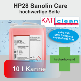 HP28 Sanolin Care hochwertige Seife10l I katiclean