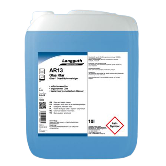 katiclean AR13 Glas-Reiniger gebrauchsfertige Glas- und...