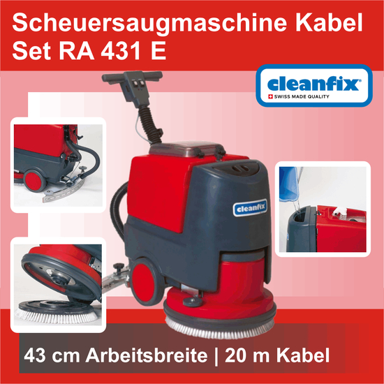 Kabel Set Scheuersaugmaschine RA 431 E I Cleanfix