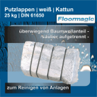 Putzlappen weiß 25kg Kattun DIN 61650