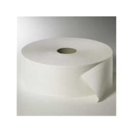 Toilettenpapier Jumbo Rolle 2-lagig weiß - 6 Rollen à 360 m