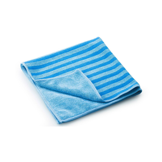 Mega Clean Mikrofaser Borstentuch 40x40cm blau I 80 Stück