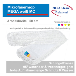 Universal Schlingenmop Baumwolle 50 cm I Mega Clean