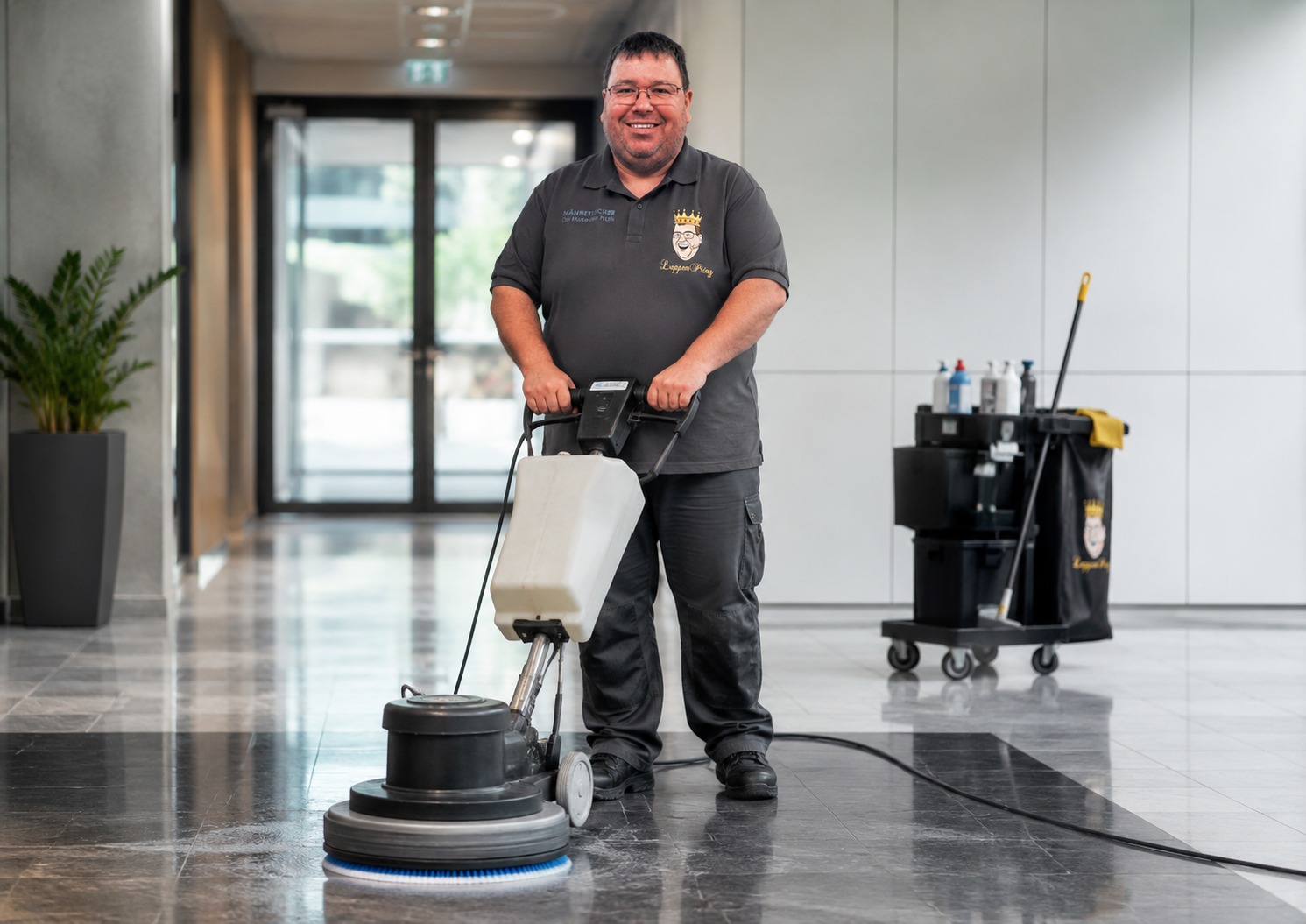Einscheibenmaschine kaufen für Grundreinigung, Bodenpflege und Politur Einscheibenmaschine kaufen für Grundreinigung Pflegefilmsanierung Politur Reinigungspads Nasssauger und professionelle Bodenpflege