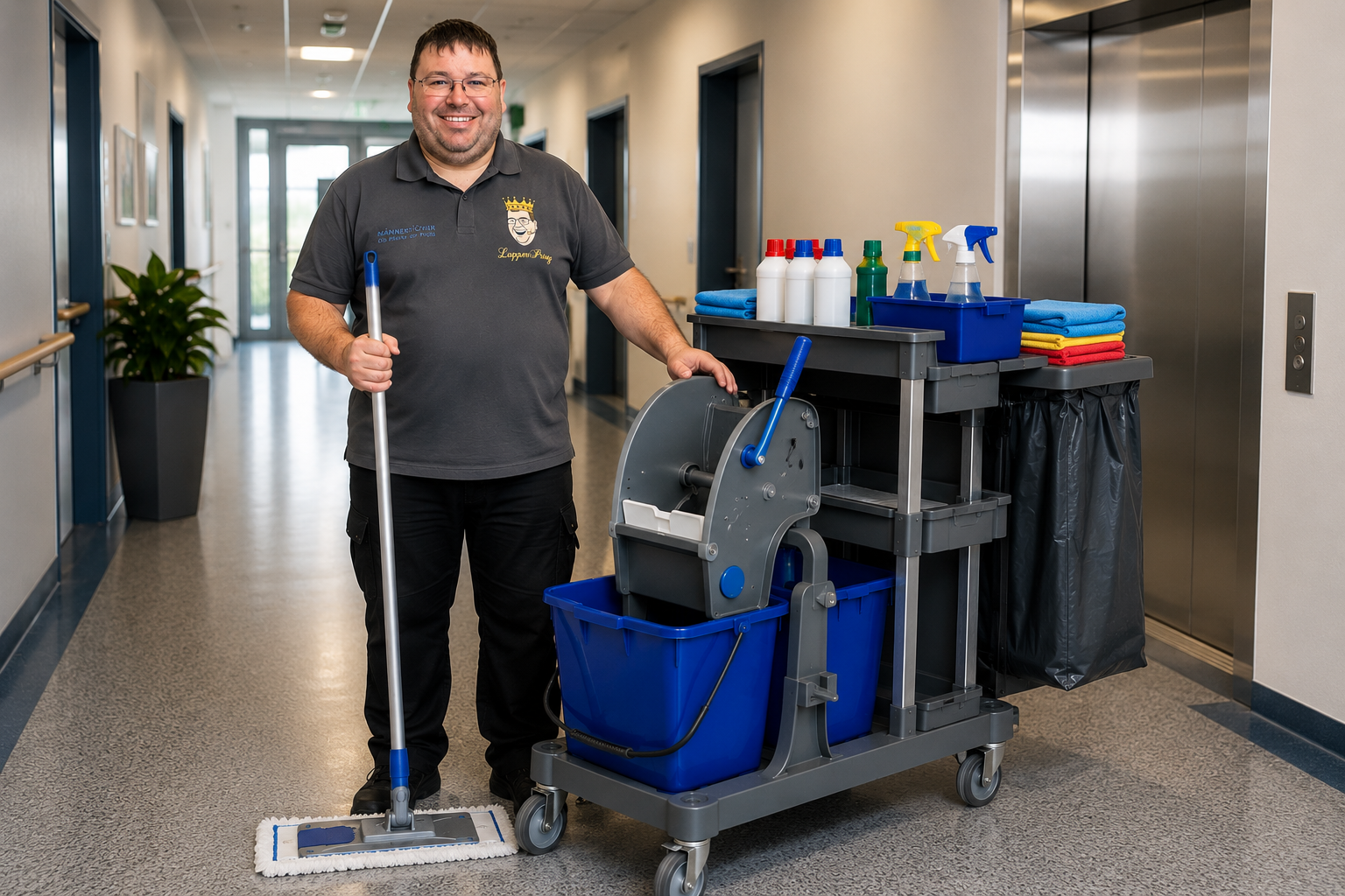 Kunststoffpressen für Reinigungswagen, Wischwagen und Mopppresse Kunststoffpressen für Reinigungswagen Wischwagen Mopp auswringen und Bodenreinigung