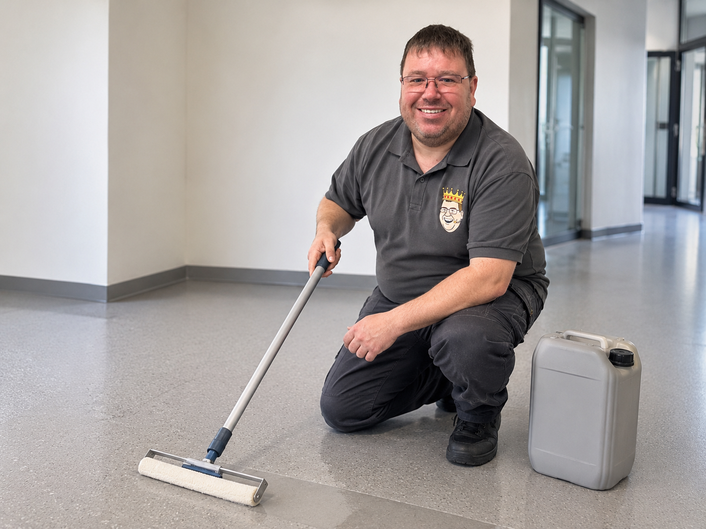 Porenfüller für Gewerbe Linoleum Boden Beschichtung Haftung und Vorbereitung