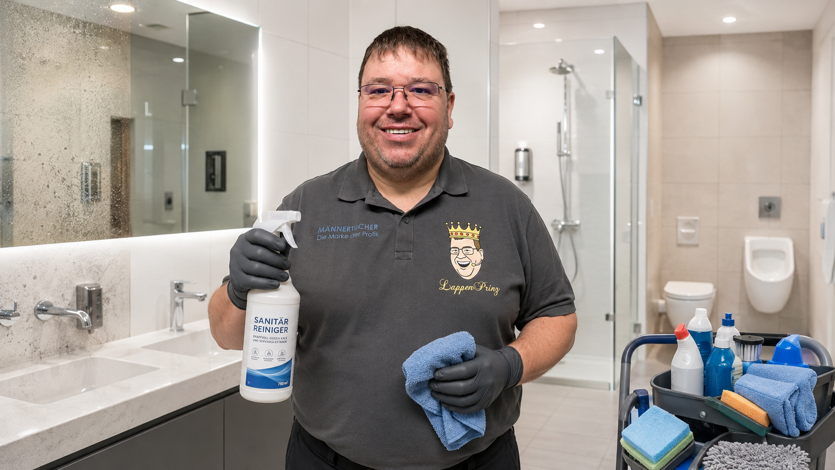 Sanitärreiniger für Gewerbe Bad Waschraum WC Kalk und Hygiene