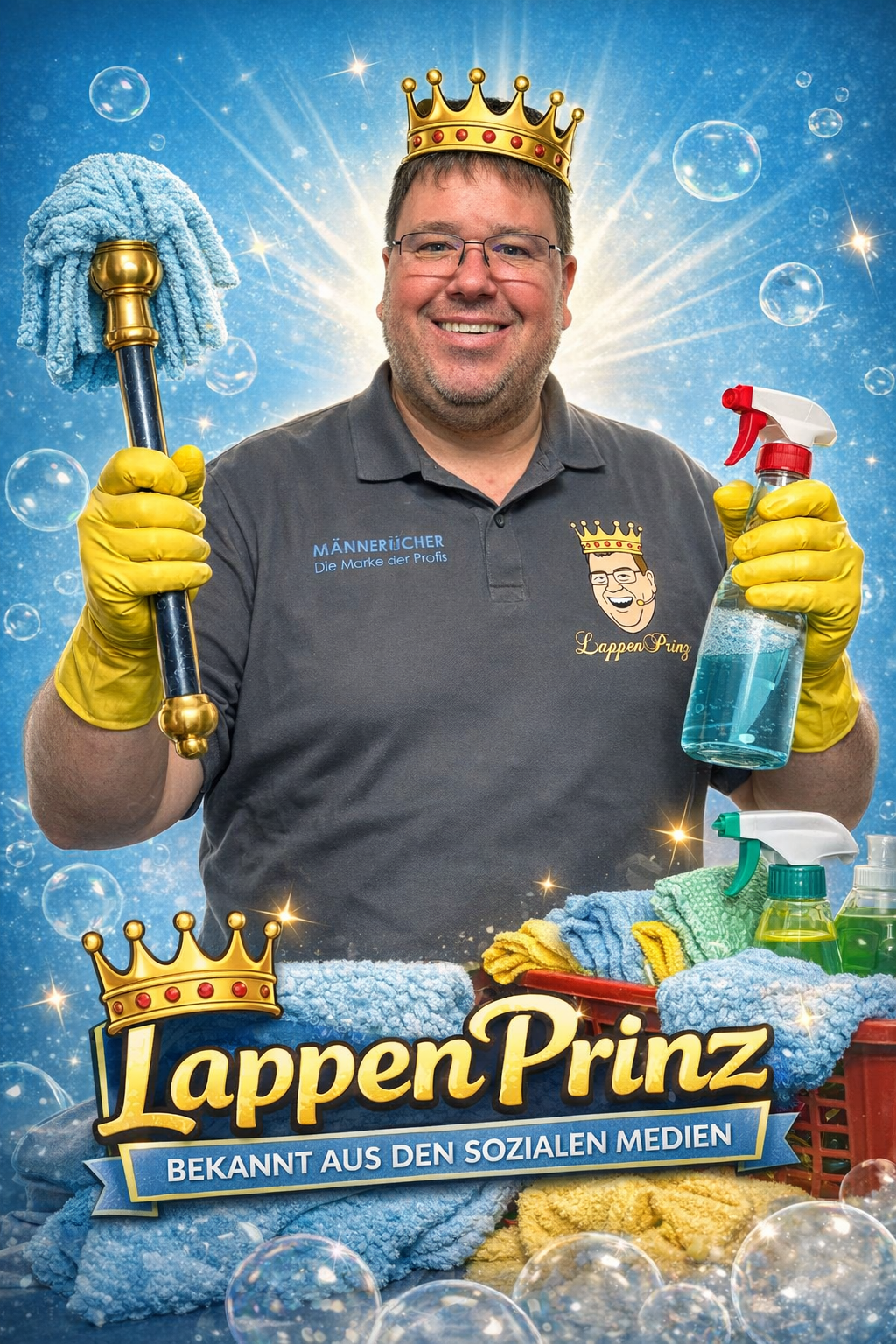 LappenPrinz empfiehlt passende Sanitärreiniger