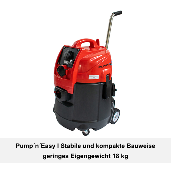 Pumpsauger Pump´n´Easy I 1200 W I Kunststoffbehälter