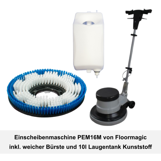 Mit weicher Bürste & Laugentank