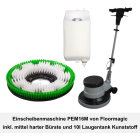 Mit mittel harter Bürste & Laugentank